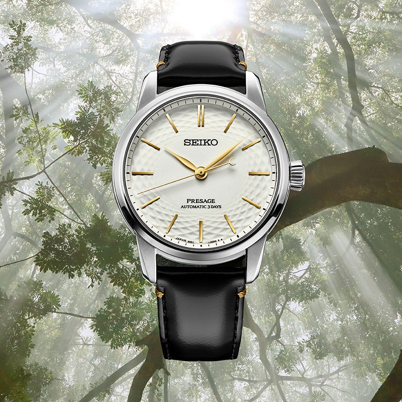 一番の セイコー(SEIKO) プレザージュ Classic Series 有田焼「無釉 時計